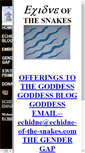 Mobile Screenshot of echidne-of-the-snakes.com